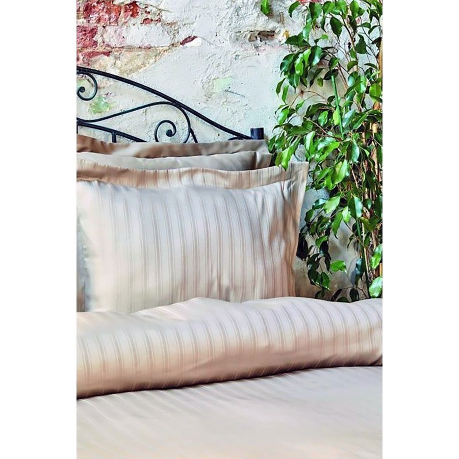 Постільна білизна Karaca Home сатин - Charm bold bej