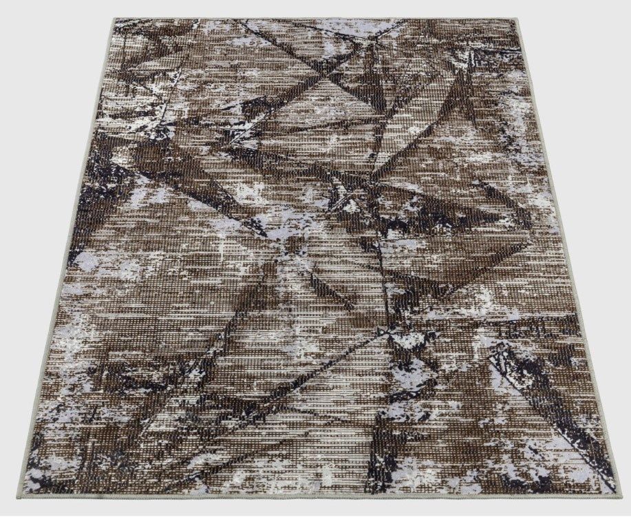 Килим універсальний Izzihome LUCKY 80*125 (2026A PAU37 BLACK BROWN)
