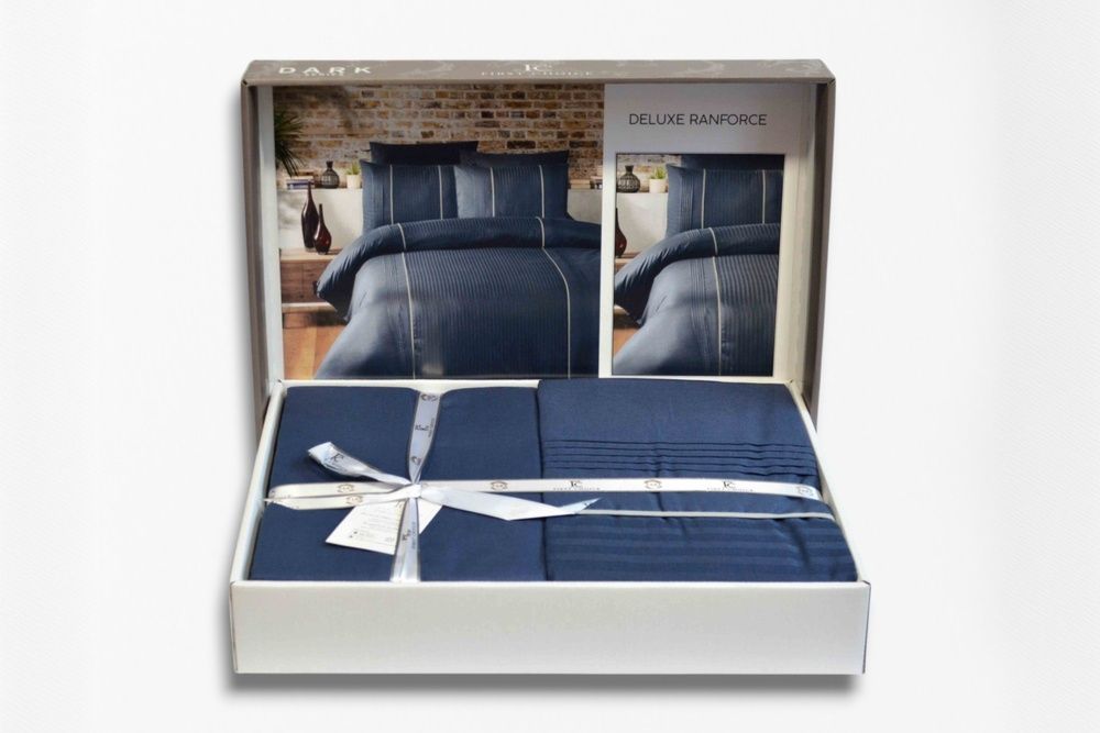 Постільна білизна First Сhoice De Luxe ранфорс Elegant Denim