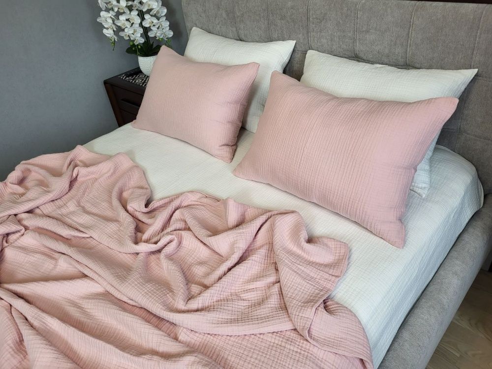 Постельное белье муслин Комфорт Текстиль STRAWBERRY MOUSSE, MUSLIN