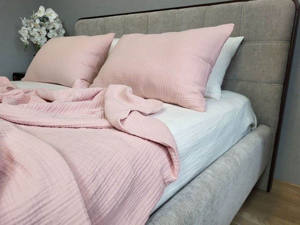 Постельное белье муслин Комфорт Текстиль STRAWBERRY MOUSSE, MUSLIN