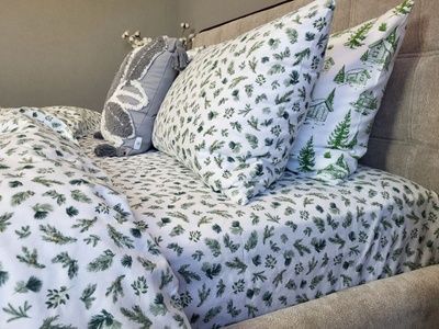 Постельное белье фланель Комфорт текстиль Аромат лісу, Turkish flannel