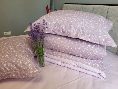 Постельное бельё ранфорс премиум Комфорт Текстиль Provence orchid, cotton