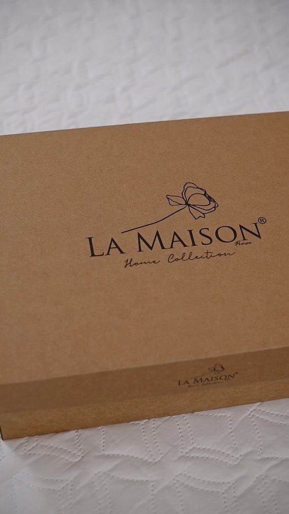 Постельное белье вареный хлопок La Maison Mariella Deep Indigo