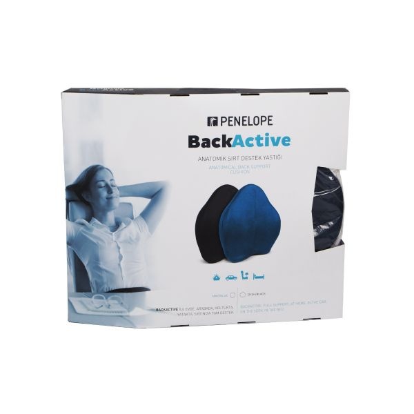 Ортопедическая подушка Penelope - Back Active черный
