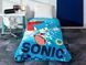 Плед-покривало Tac Disney Sonic, 160х220 см