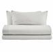 Італійська постільна білизна льон Biancoperla Niagara Ostrica 1
