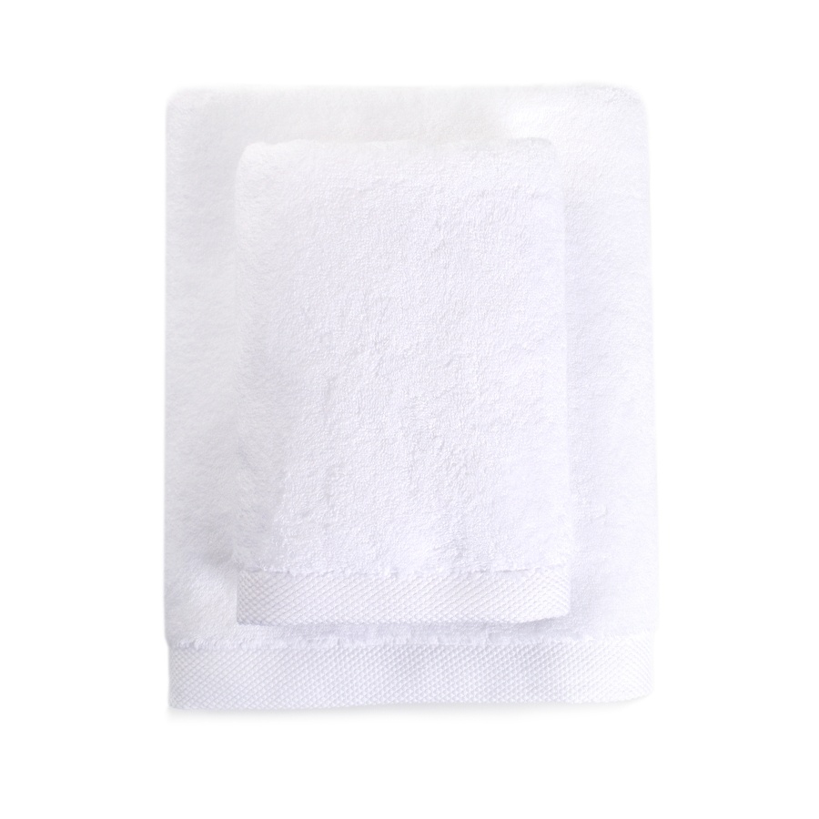 Рушник Lotus Home Готель Premium - Microcotton White (550 г/м²), Білий, 50х90 см, Для обличчя