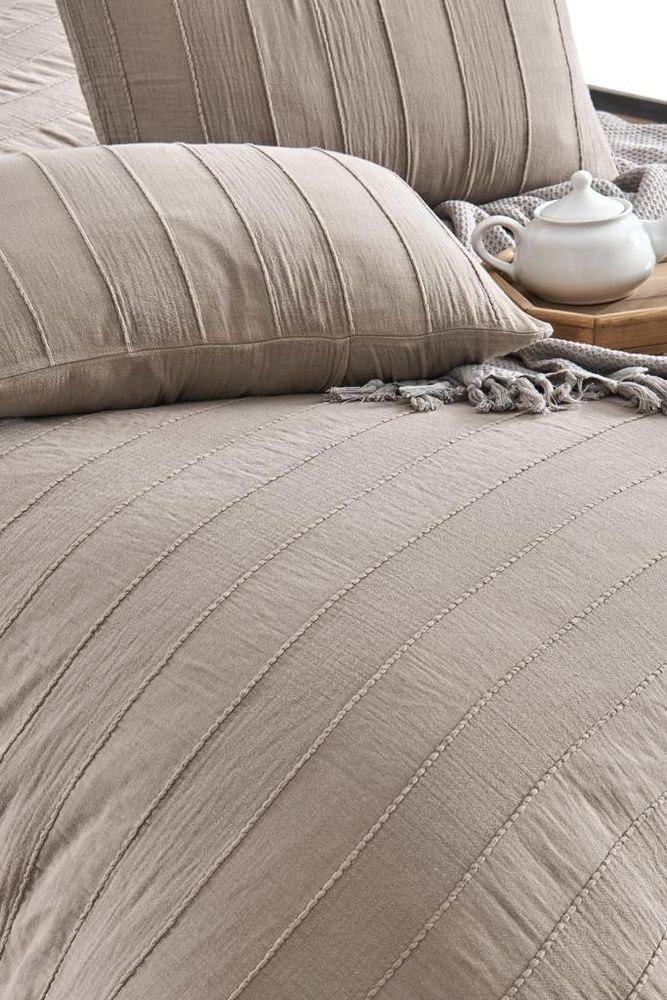 Постельное белье вареный хлопок Sikel Muslin Patara Bej