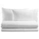 Італійська постільна білизна льон Biancoperla Canastra Bianco 1
