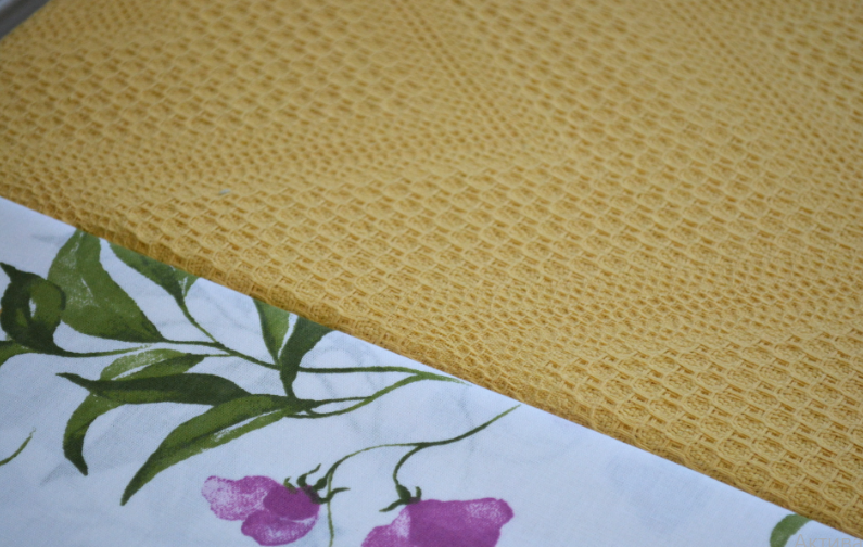 Постельное белье вареный хлопок с пике Saheser Zigzag sari