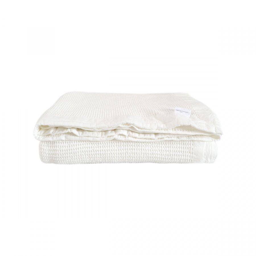 Покривало вафельне Lotus Home - Rius off white