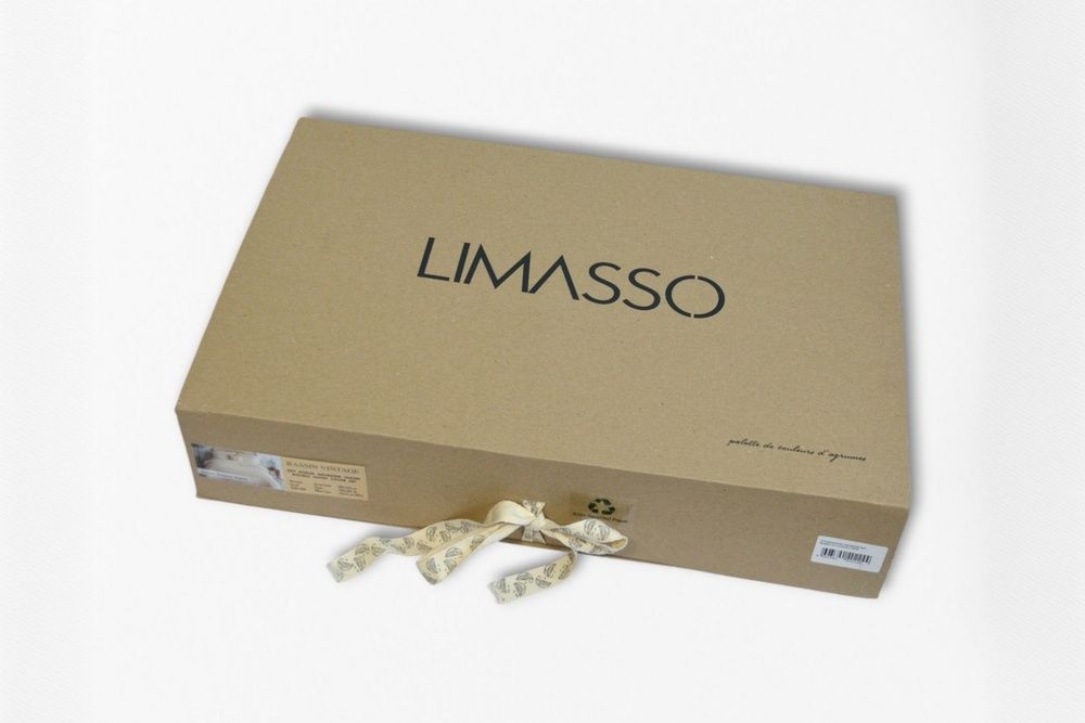 Постельное белье вареный хлопок Limasso Bassin Pale mavue