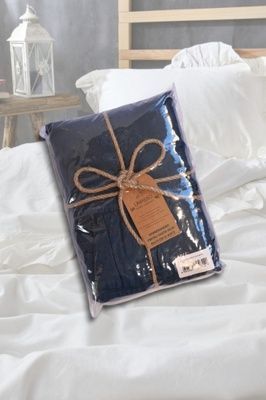 Наволочки варена бавовна з рюшами Limasso Exclusive Dress Blue (50/70-2)