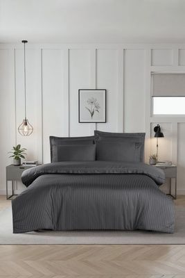 Постільна білизна сатин La Romano Mona Premium Satin 300TC Orcella Grey
