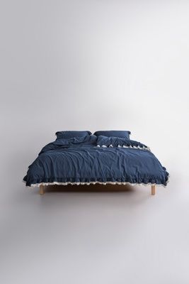 Постельное белье вареный хлопок Limasso Dora Dress Blue