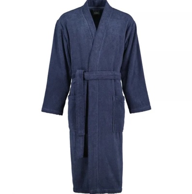 Халат чоловічий Cawo Kimono Uni 828 blau - 17