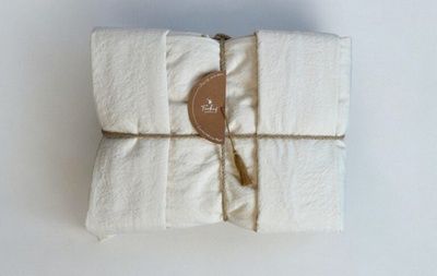 Постільна білизна варена бавовна Ranforce Turkiz Naturel Mozaik