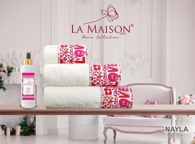 Набір рушників з ароматом La Maison Nayla (3шт)