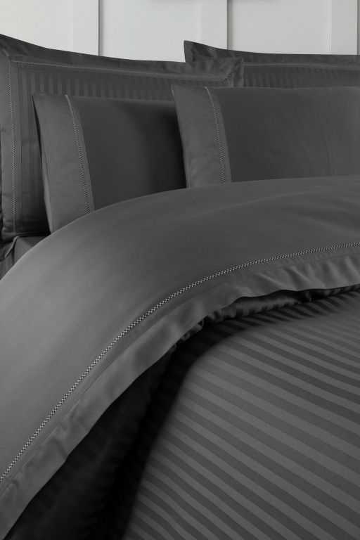 Постельное белье сатин La Romano Mona Premium Satin 300TC Orcella Grey
