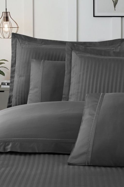 Постельное белье сатин La Romano Mona Premium Satin 300TC Orcella Grey