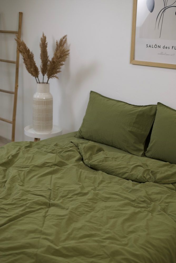 Постельное белье вареный хлопок La Maison Mariella Green Muse