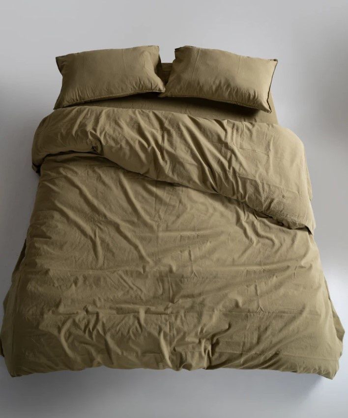Постельное белье вареный хлопок Limasso OLIVE STANDART