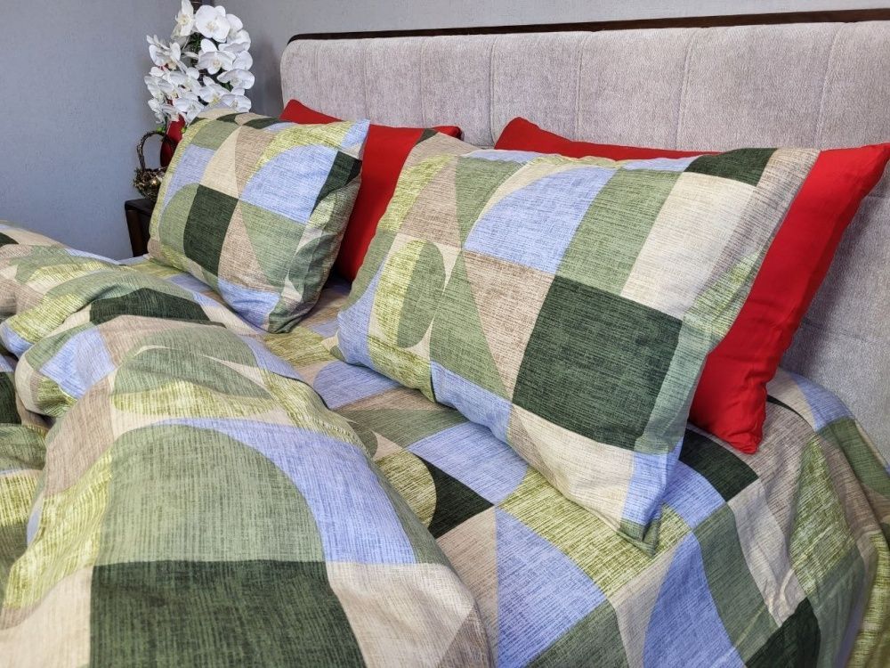 Постельное белье фланель Комфорт текстиль Тренд олива, Turkish flannel