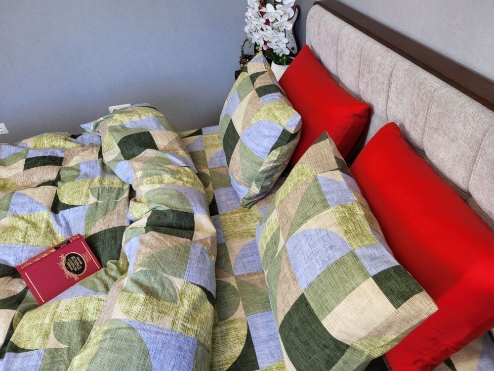 Постельное белье фланель Комфорт текстиль Тренд олива, Turkish flannel