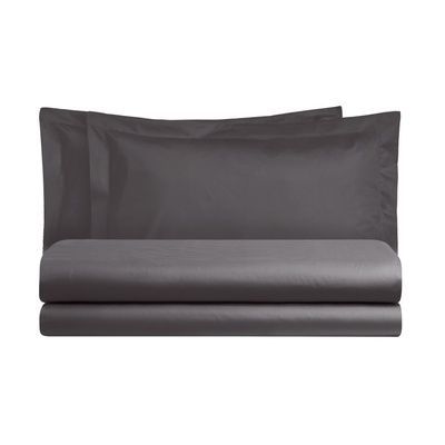 Італійська постільна білизна перкаль Biancoperla Onice Grisaglia