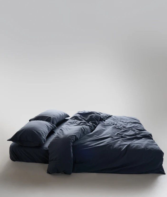 Постельное белье вареный хлопок Limasso Natural Grey Standart