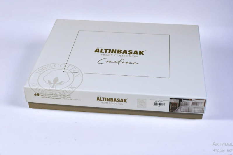 Постельное белье ранфорс Altinbasak Creaforse Cozy Candy