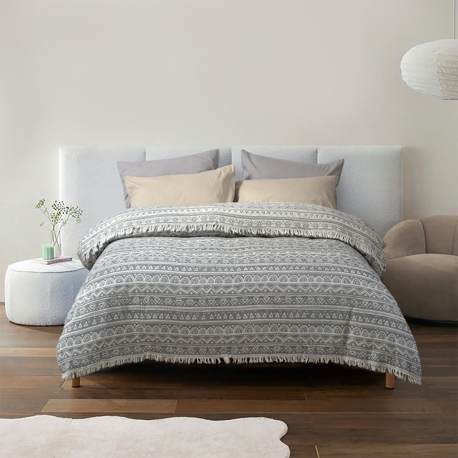 Покрывало Lotus Home - Lassi antrasite