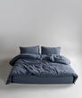 Постельное белье вареный хлопок Limasso Natural Grey Standart, Тёмно-серый, 50х70см (2шт), Евро, 200х220 см, 240х260 см