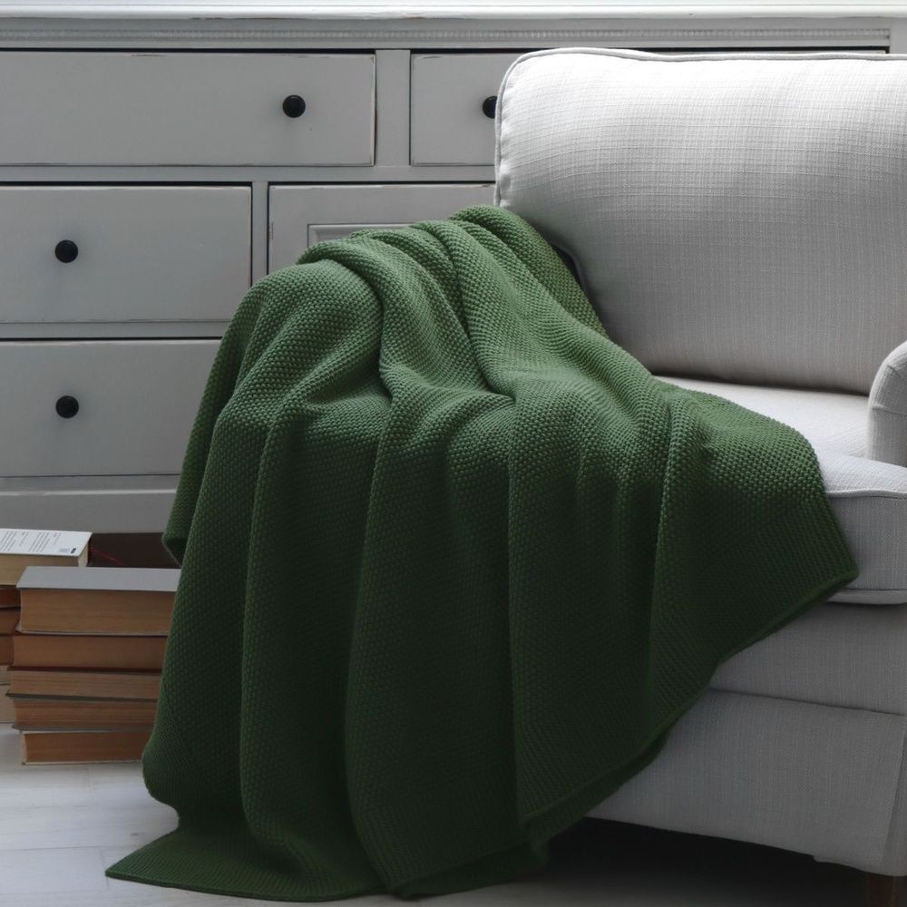В'язаний плед LA MODNO Corn Grassy