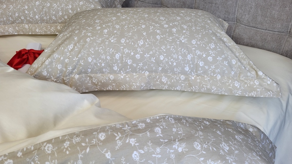 Постельное бельё ранфорс премиум Комфорт Текстиль Provence beige