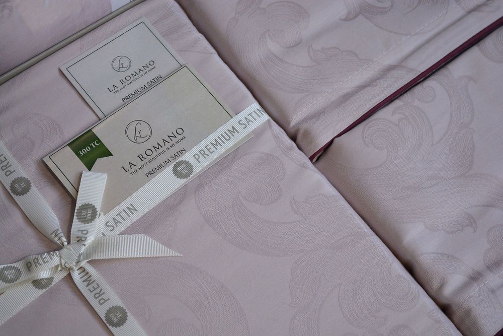 Постільна білизна жаккард La Romano Premium Vandela Violet
