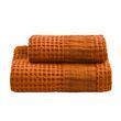 Вафельные полотенца премиум Biancoperla Milano Coccio, Горчичный, 2 пр (60х110+40х60) см, Набор
