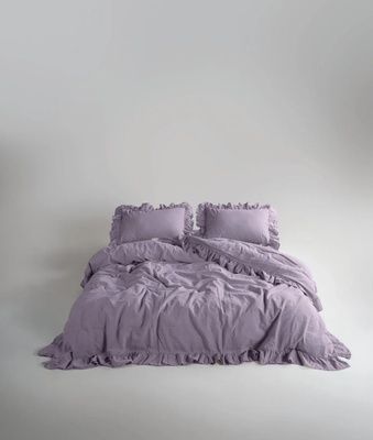 Постільна білизна бавовна Limasso Exclusive Natural Violet