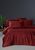 Постельное белье жаккард First Choice Midas dark red