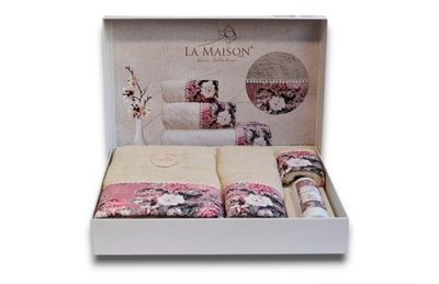 Набір рушників з ароматом La Maison Nora Bej (3шт)