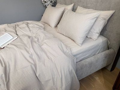 Постельное белье вареный хлопок Комфорт Текстиль Mini Bell Creamy Beige, Washed Cotton