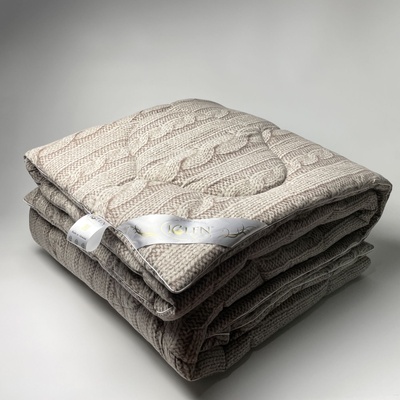 Одеяло Iglen из овечьей шерсти во фланели (зимнее)