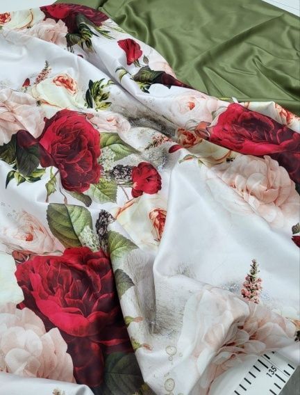 Постільна білизна преміум сатин Комфорт Текстиль ROSE, Turkish satin