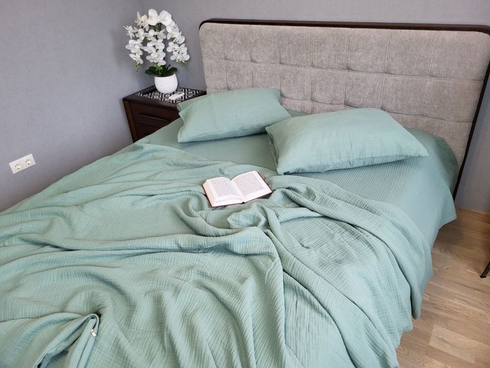 Постільна білизна Муслін Комфорт Текстиль SAGE BRUSH, MUSLIN