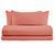 Італійська постільна білизна льон Biancoperla Niagara Pepe Rosa