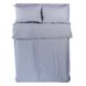 Комплект постельного белья Antoni Ранфорс Premium Бязь Дымчатый серый Евро 200х220 5