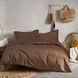 Постельное белье сатин premium Lotus Home - Dakota Modern шоколад 3