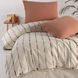 Постільна білизна варена бавовна Macas Home Iris Mocca 2