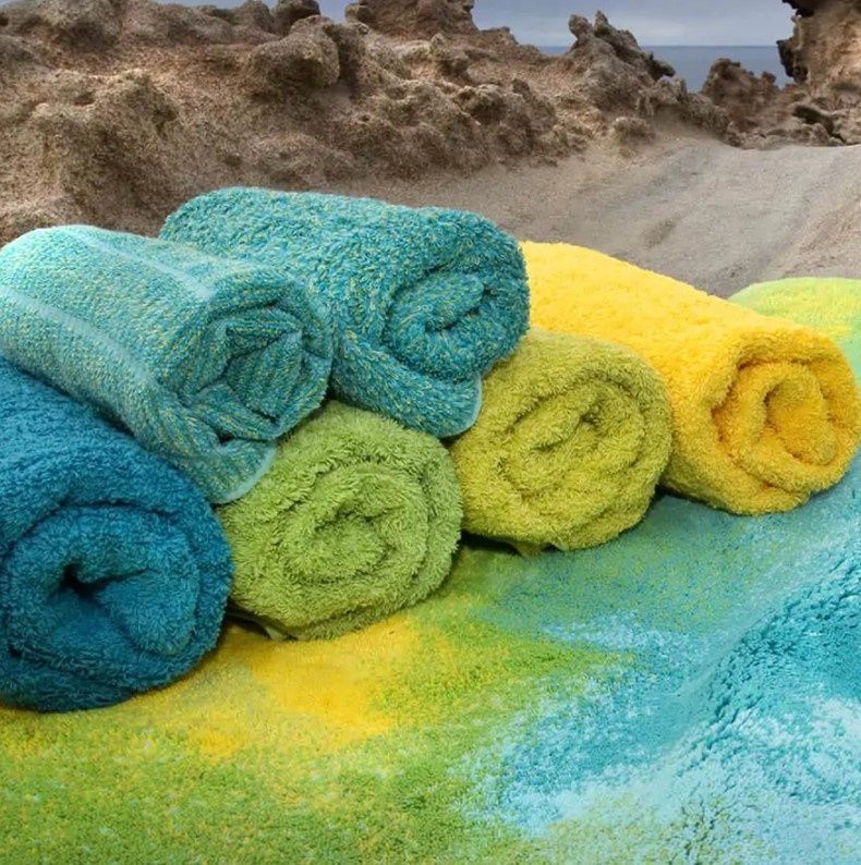 Рушник египетська бавовна Abyss & Habidecor Super Pile 165 Apple Green